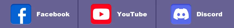 Facebook/Youtube/Discord