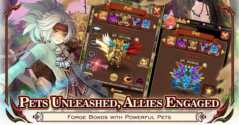 Pets Unleashed, Allies Engaged Forge Bonds with Powerful Pets