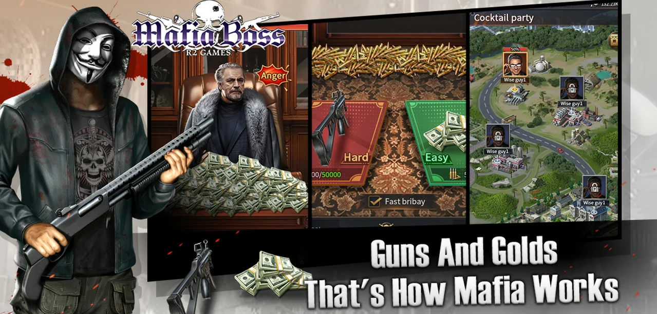 Guns and Golds That's How Mafia Works