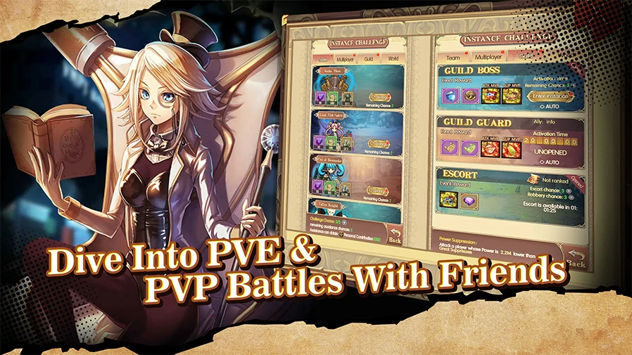 Dive Into PVE & PVP Battles With Friends
