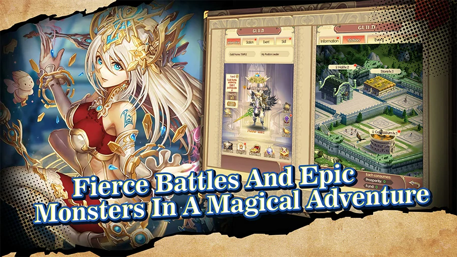 Fierce Battles And Epic Monsters In A Magical Adventure