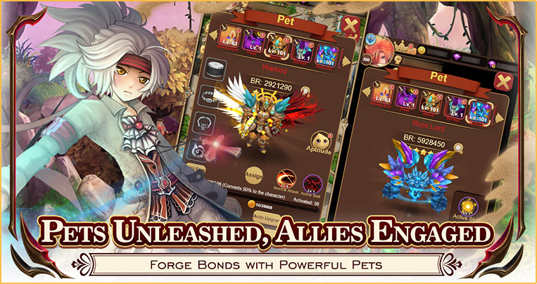 Pets Unleashed, Allies Engaged Forge Bonds with Powerful Pets