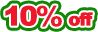 10% 0ff