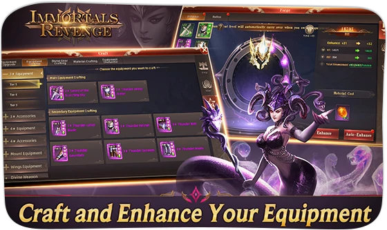 Craft and Enhance Your Equipment