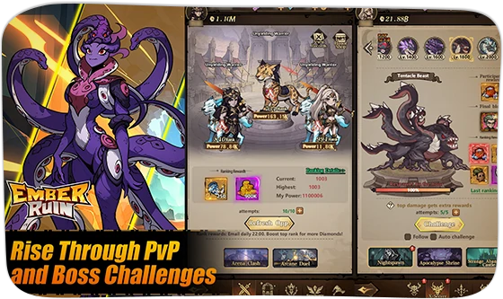 Rise Through PvP and Boss Challenges