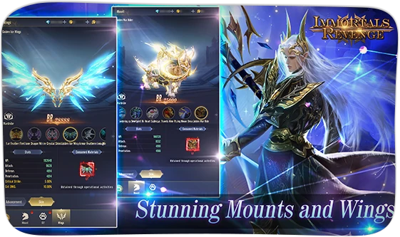 Stunning Mounts and Wings