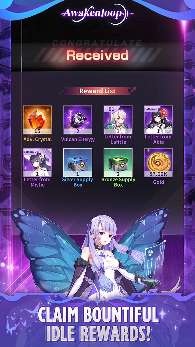 Claim Bountiful Idle Rewards！