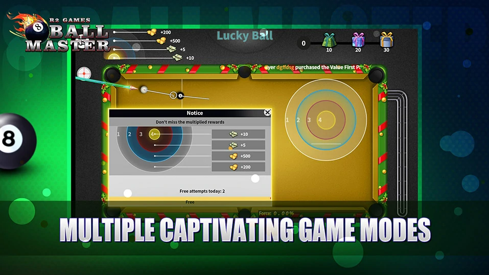 Multiple Captivating Game Modes