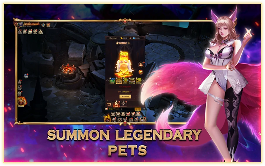 SUMMON LEGENDARY PETS