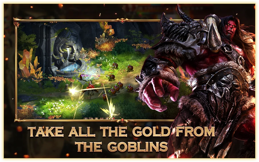 TAKE ALL THE GOLD FROM THE GOBLINS