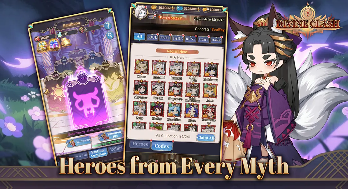 Heroes from Every Myth
