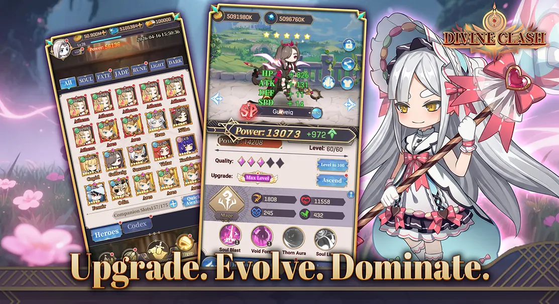 Upgrade. Evolve. Dominate.