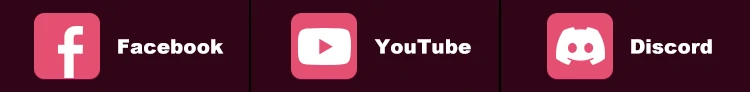 Facebook/Youtube/Discord