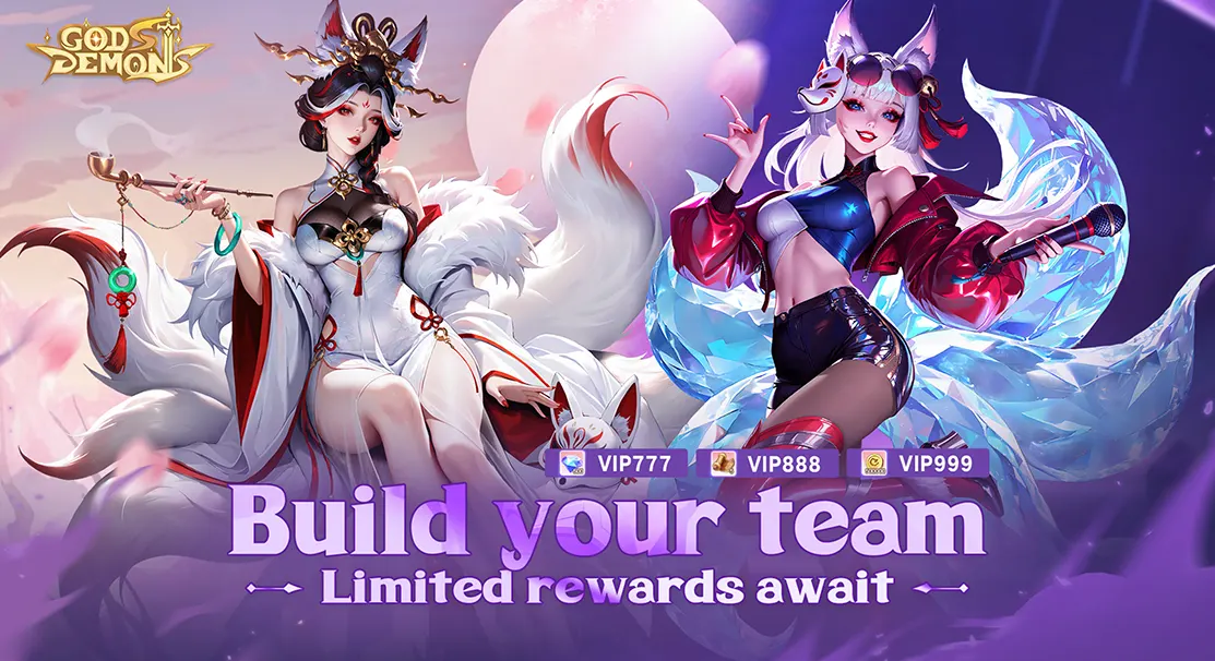 Build your team / Limited rewards await.