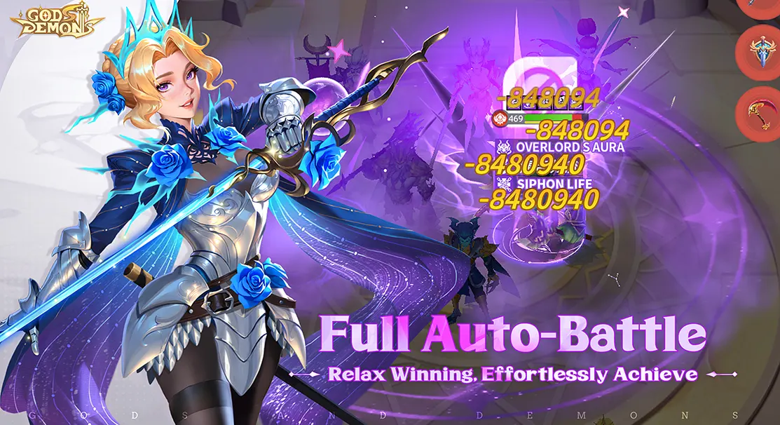 Full Auto-Battle / Relax Winning. Effortlessly Achleve