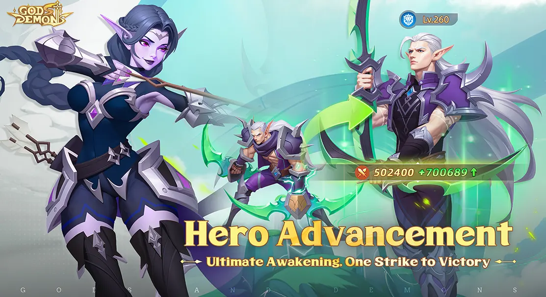 Hero Advancement / Ultimate Awakening, One Strike to Victory