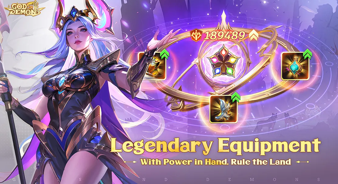 Legendary Equipment / With Power in Hand.Rule the Land