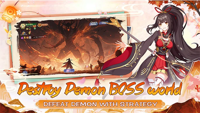 Destroy Demon BOSS World DEFEAT DEMON WITH STRATEGY 