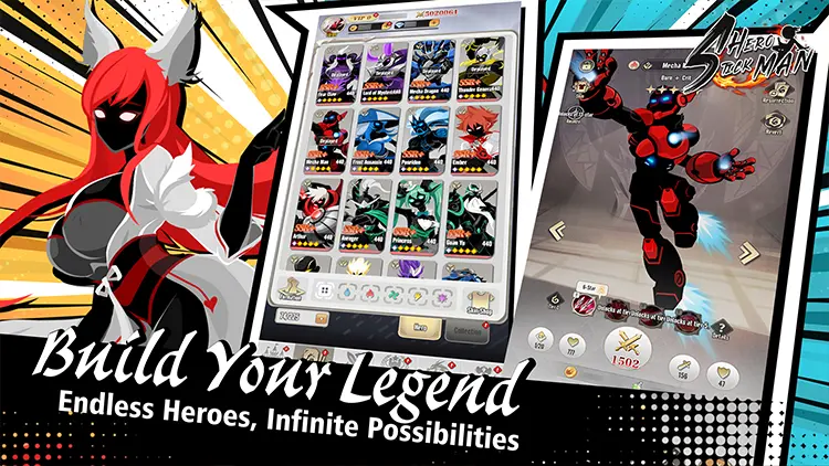 Build Your Legend Endless Heroes, Infinite Possibilities