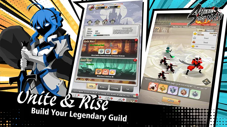 Unite & Rise Build Your Legendary Guild