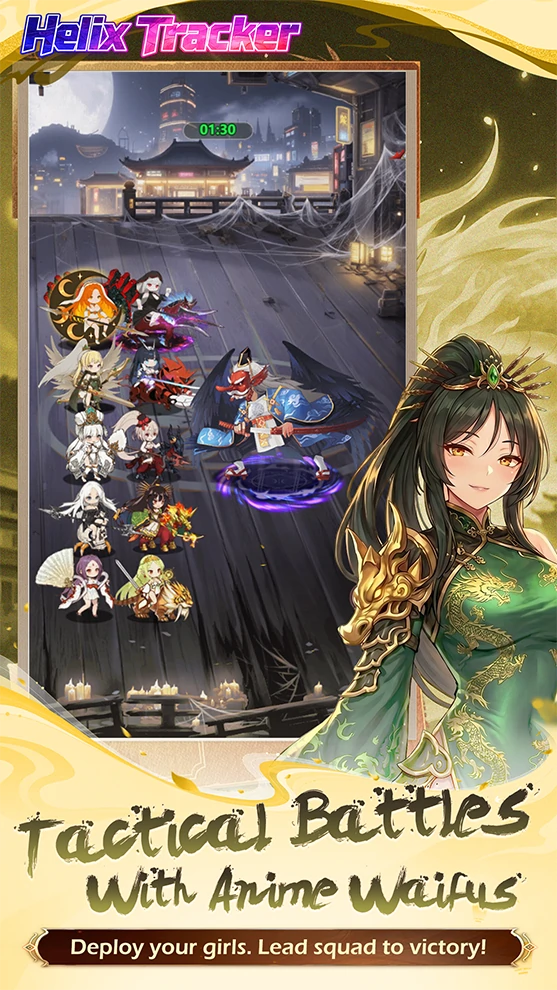 Tactical Battles With Anime Waifus / Deploy your girls. Lead squad to victory!
