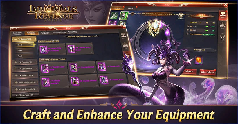 Craft and Enhance Your Equipment