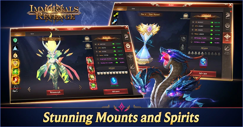 Stunning Mounts and Spirits