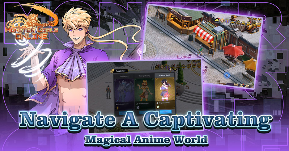 Navigate A Captivating Magical Anime World