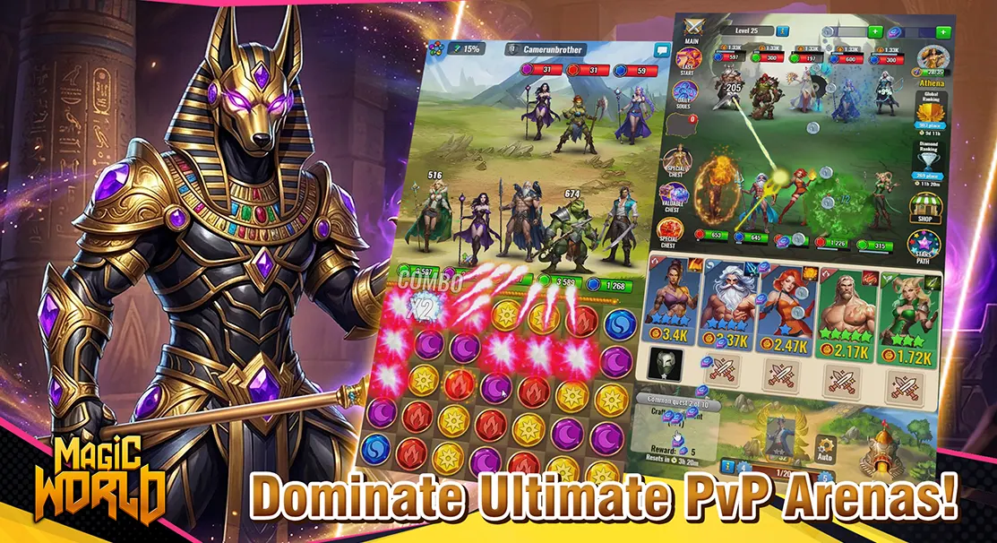 Dominate Ultimate PvP Arenas!
