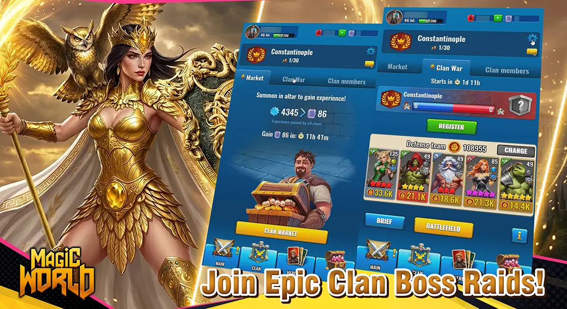 Join Epic Clan Boss Raids!