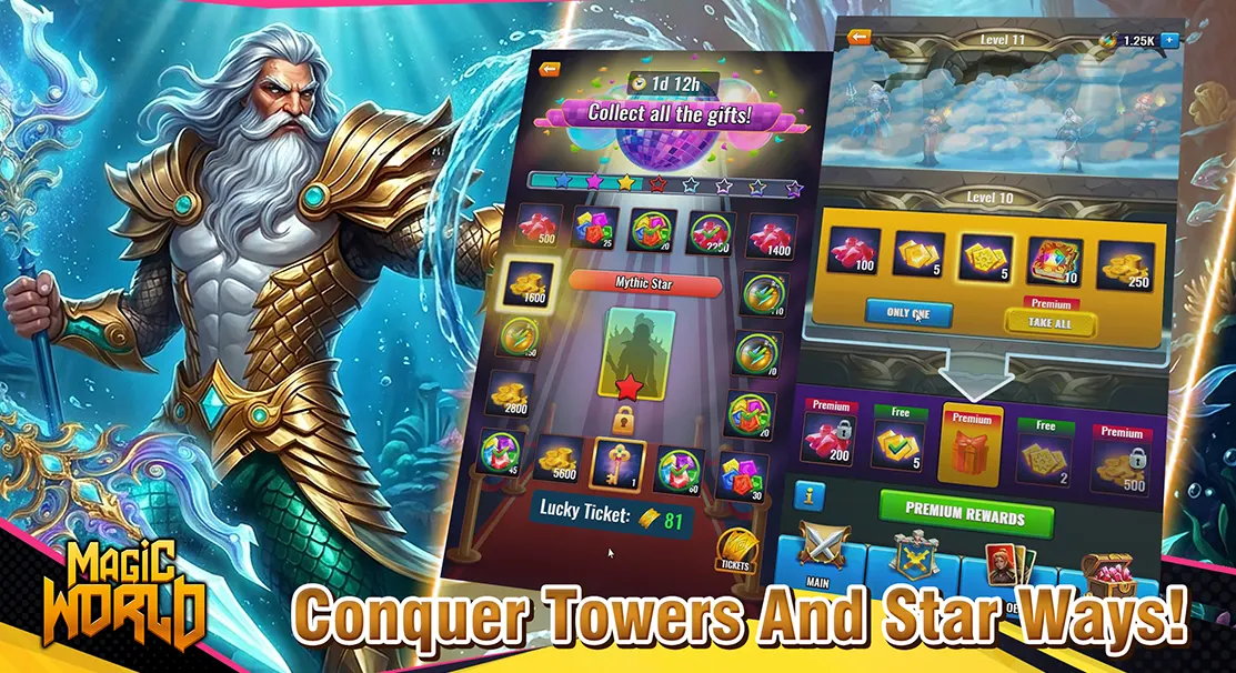 Conquer Towers And Star Ways!
