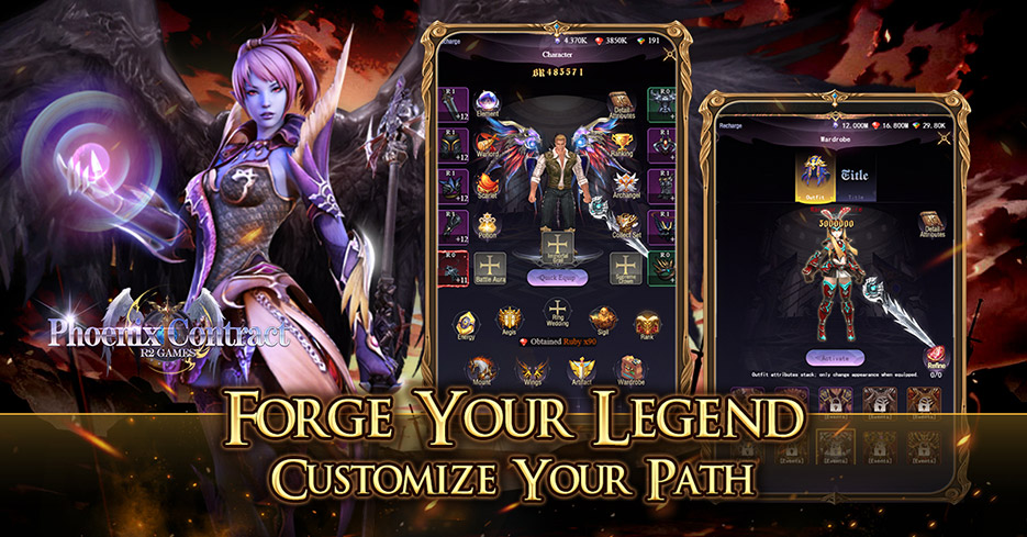 Forge Your Legend Customize Your Path