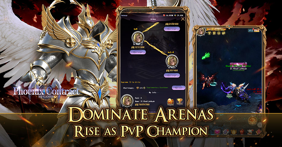 Dominate Arenas Rise as PvP Champion