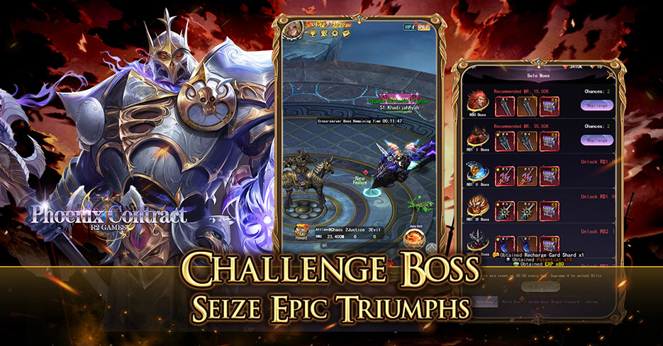 Challenge Boss Seize Epic Triumphs