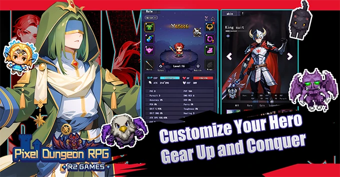 Customize Your Hero Gear Up and Conquer