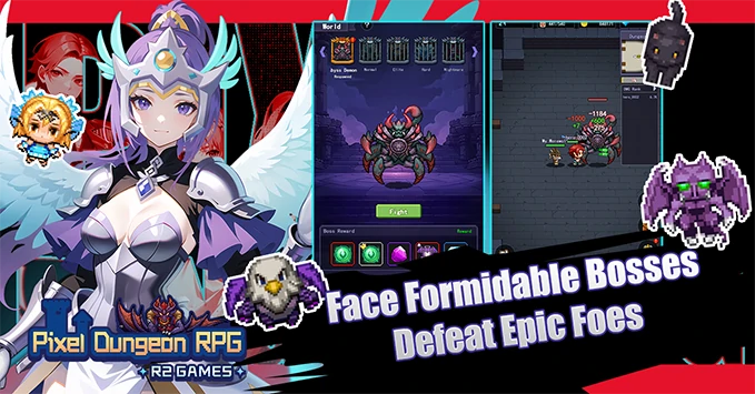 Face Formidable Bosses Defeat Epic Foes