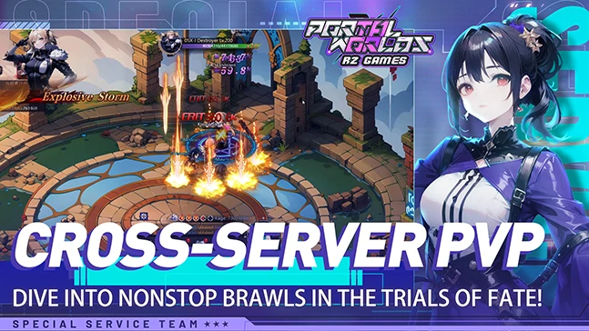 Cross-Server PvP Dive into nonstop brawls in the Trials of Fate!