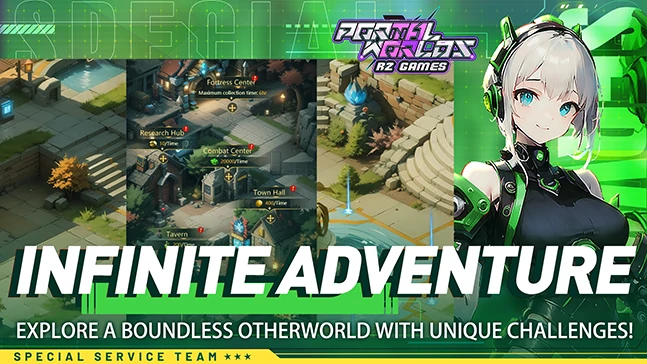 Infinite Adventure Explore a boundless otherworld with unique challenges!