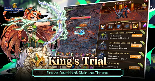 King's Trial Prove Your Might, Claim the Throne