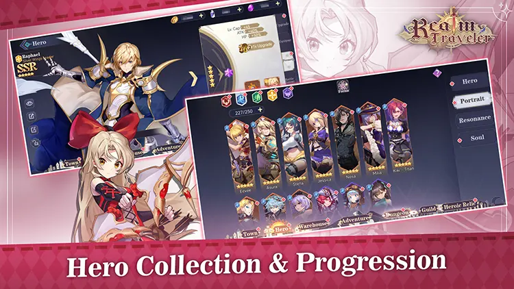 Hero Collection and Progression