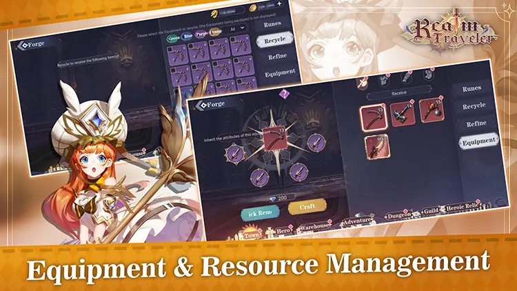 Equipment and Resource Management