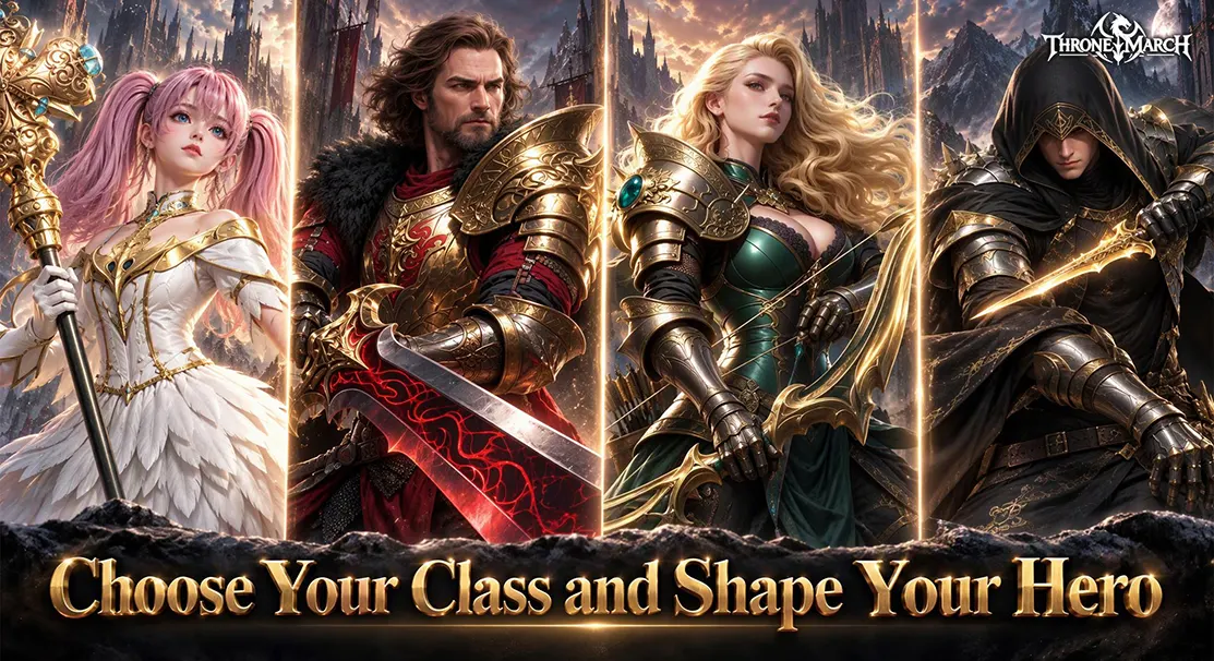 Choose Your Class and Shape Your Hero