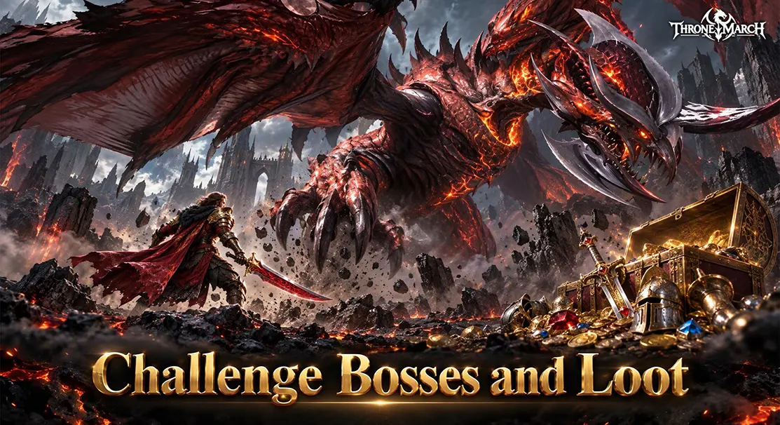 Challenge Powerful Bosses and Claim Epic Loot