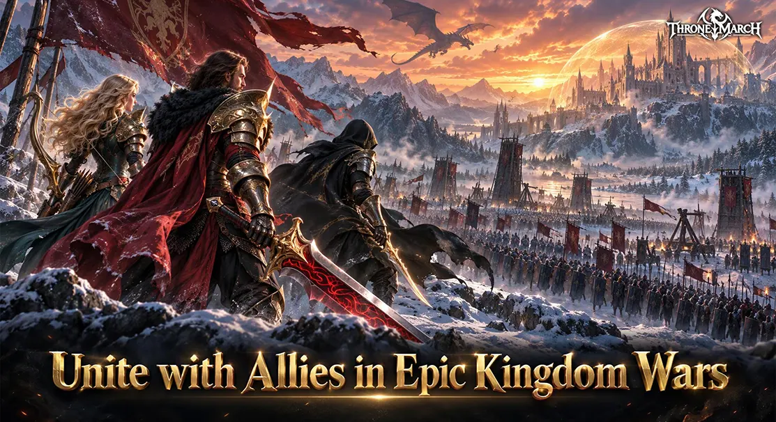 Unite with Allies in Epic Kingdom Wars