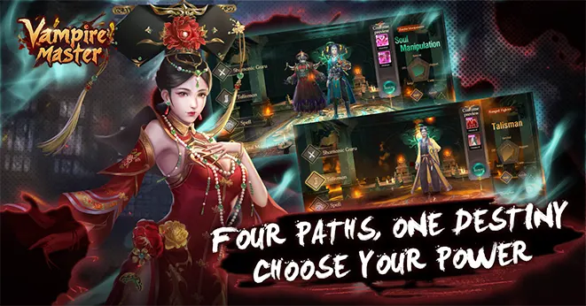 Four Paths, One Destiny, Choose Your Power