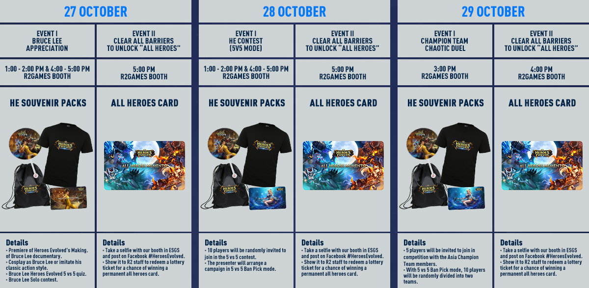 EVENTS - PC