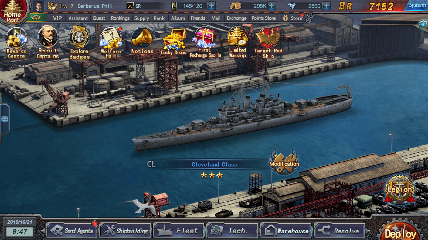 instal the new Super Warship